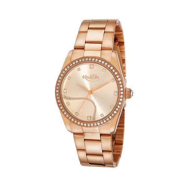 Relógio Feminino KondZilla Cristais Rosé