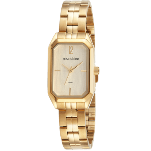 Relógio Feminino Social Dourado